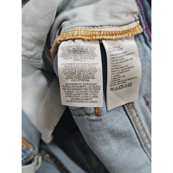 TOMMY BAHAMA MEN's size 36 Mid Rise Straight Light Wash - 221-td121053 - Picture 5 of 10